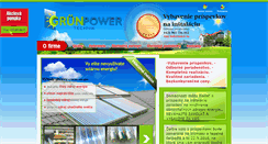 Desktop Screenshot of grun-power.sk